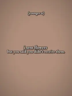sent flowers 