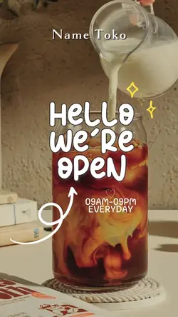 Hello were open