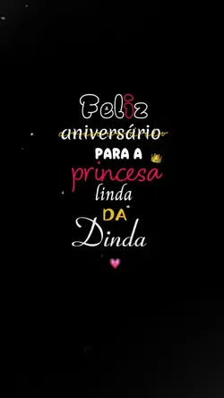 parabéns princesa