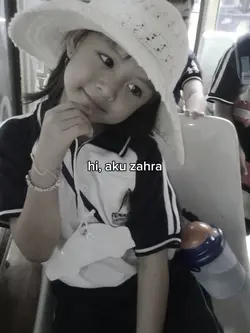 hi, aku zahra 