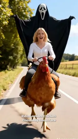 Riding a Chicken