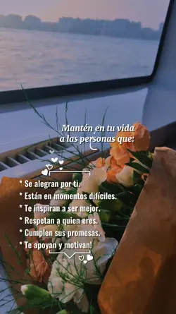 mantén en tu vida