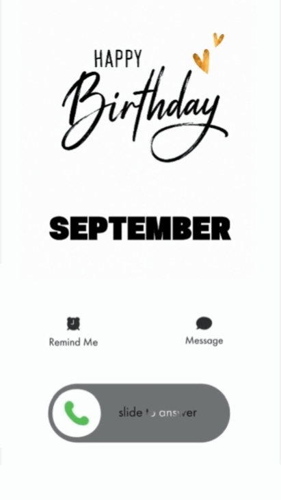 SEPTEMBER BIRTHDAY 