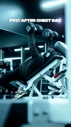 POV:AFTER CHEST DAY 