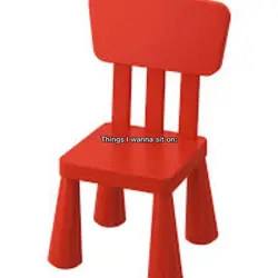 things I wana sit on