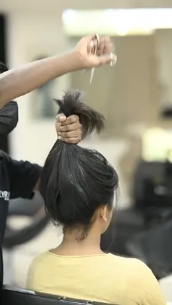 Transformação cabelo