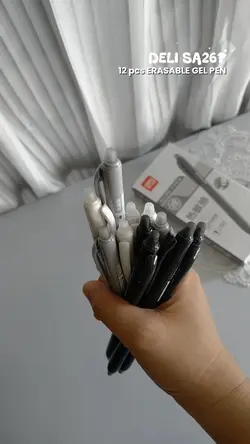 deli erasable pen