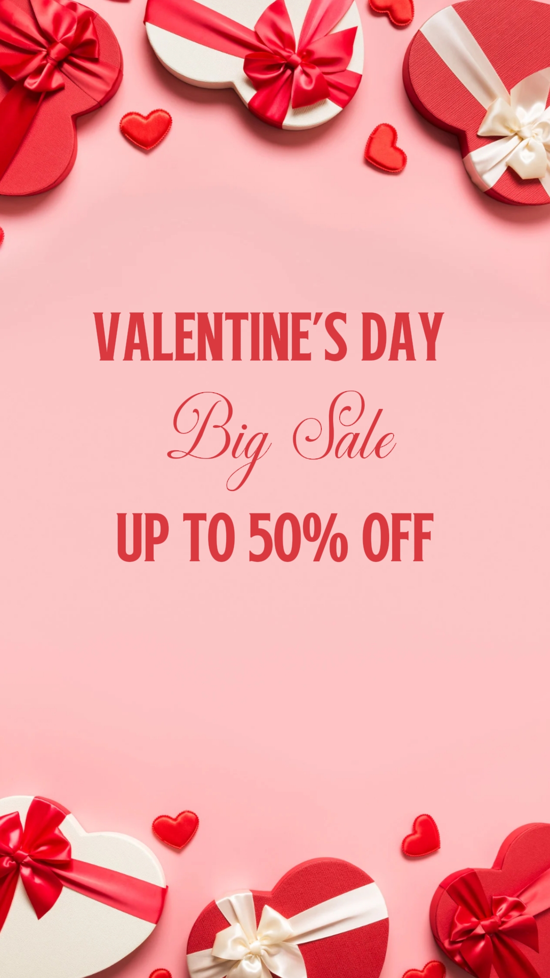 Venta del Día de San Valentín