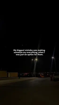 biggest mistake