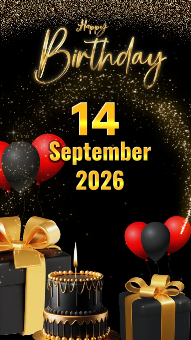 hbd 14 September 