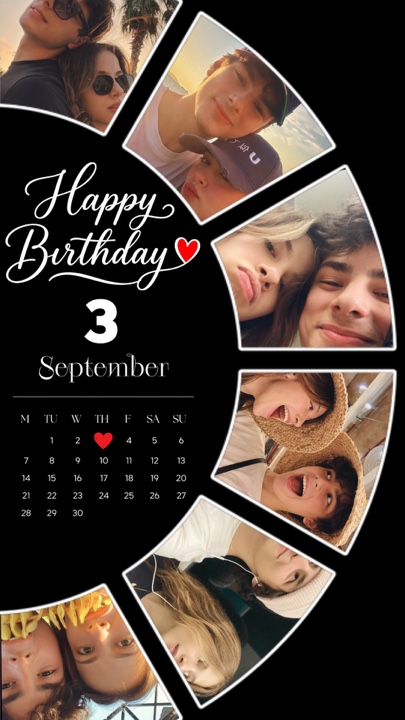 HBD LOVE SEPTEMBER 3