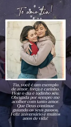 Parabéns Tia