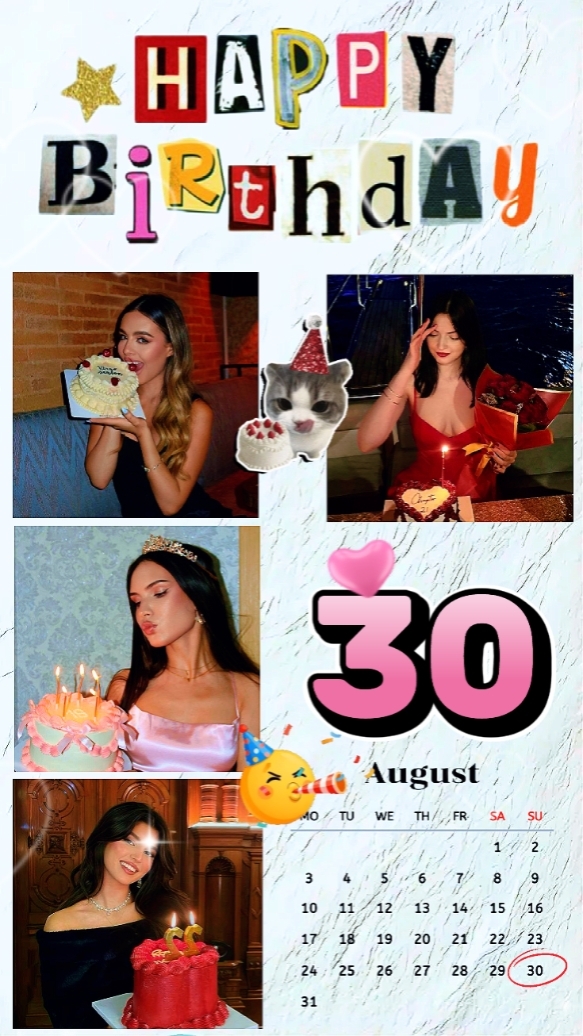 ANIVERSÁRIO 30 DE AGOSTO 