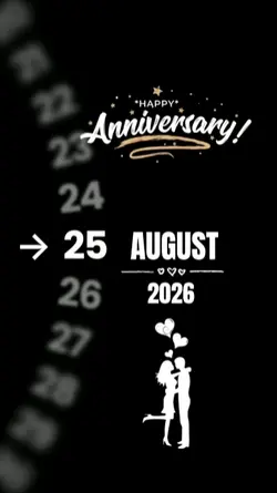 ANNIVERSARY 25 AUG