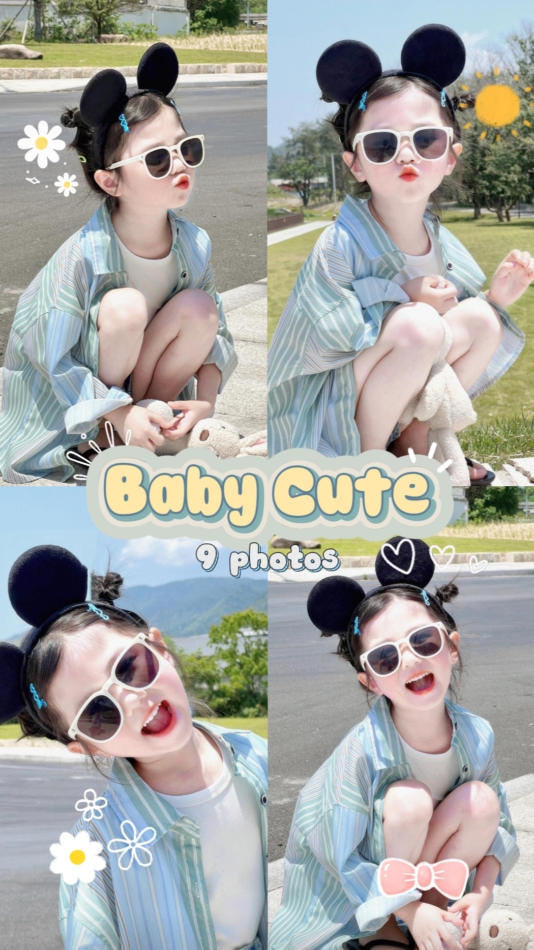 Em bé nhiều ảnh