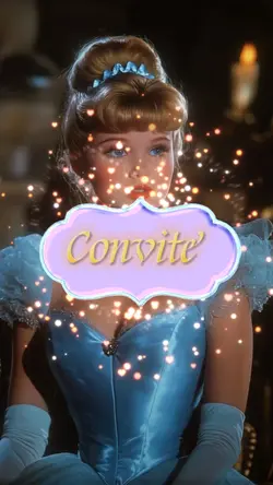 Convite Cinderela 