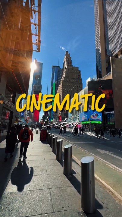 City vlog trend 