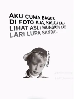 cuma bagus di foto