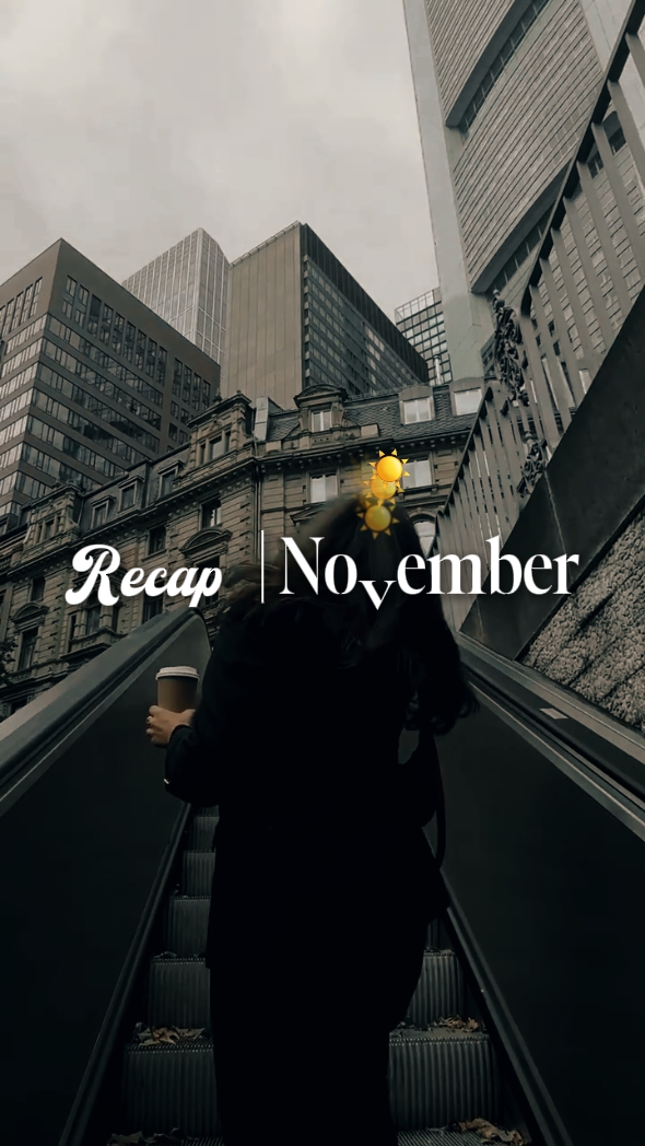 Récapitulatif de novembre 