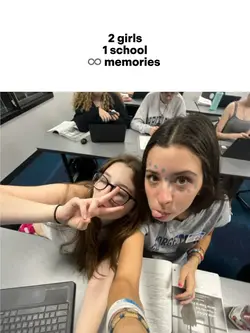 2girls 1 school 