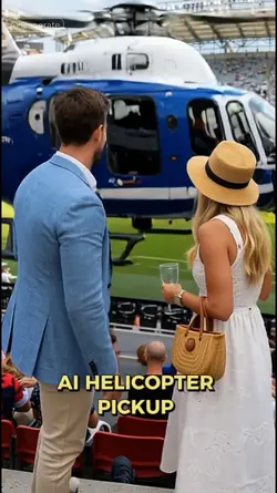 AI Helicopter pickup