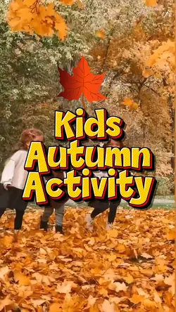 Kids autumn activity