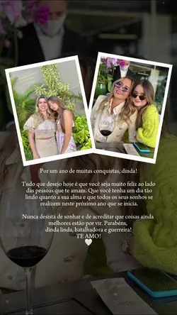 Parabéns madrinha 