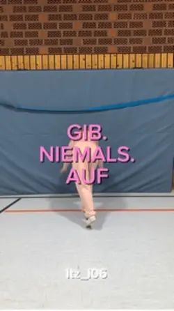 Gib niemals auf