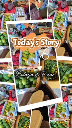 Belanja di pasar