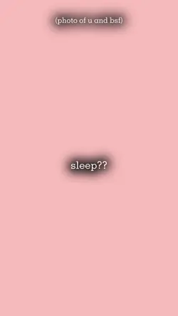 sleep??
