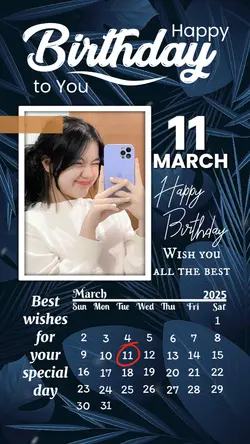 11 MARCH HBD 2025