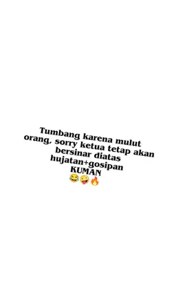 Sorry, ketua tetap 