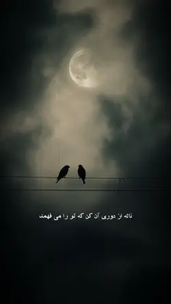 ناله از دوری آن کن..