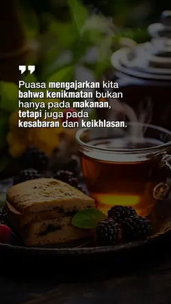 puasa mengajarkan
