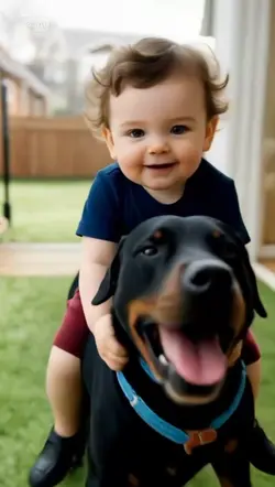 ride a dog