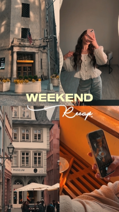 weekend recap