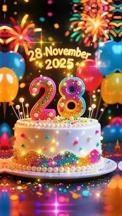 Birthday 28 nov 2025