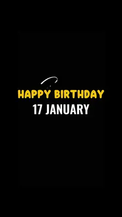 birthday 17 january