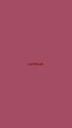 cry little girl .