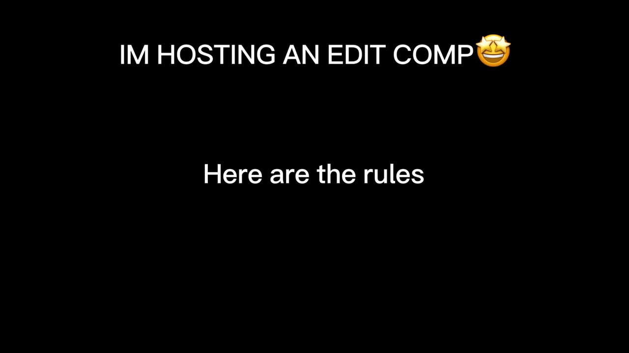 EDIT COMP WOOHOO