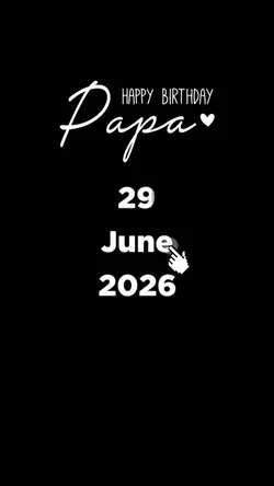 BDAY PAPA 29 JUNE