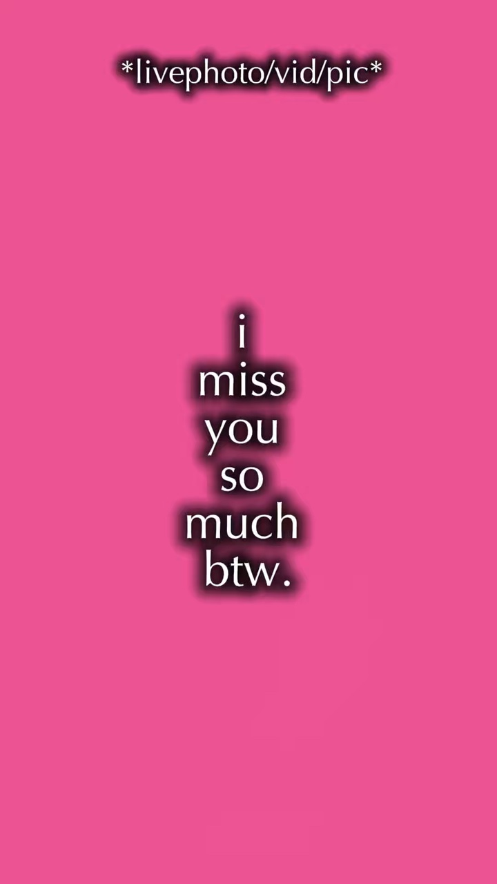 I Miss you so much 