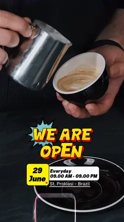 WE ARE OPEN