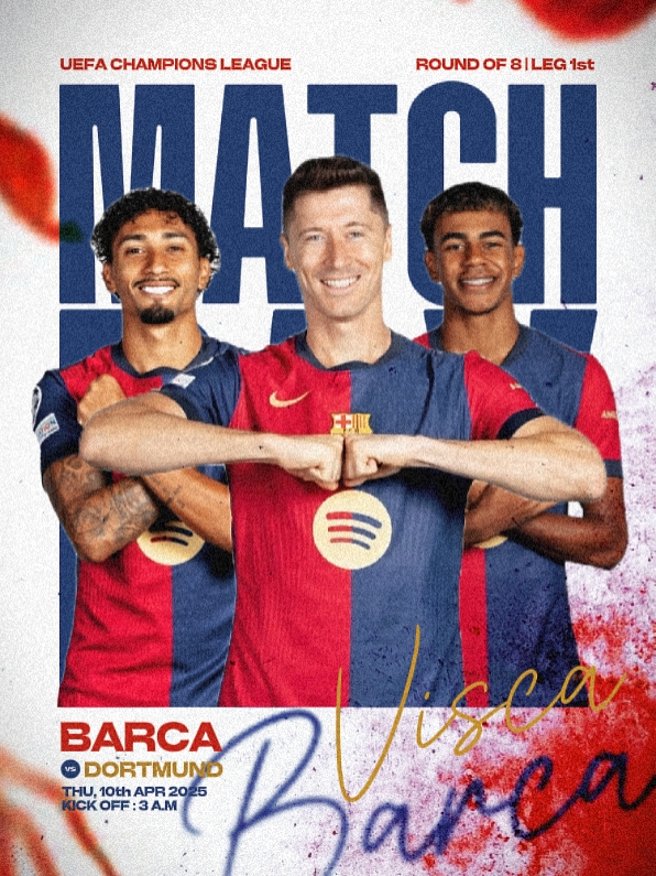 MATCHDAY UCL FLYER