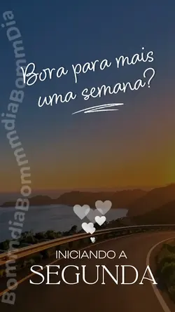 Bom dia Segunda
