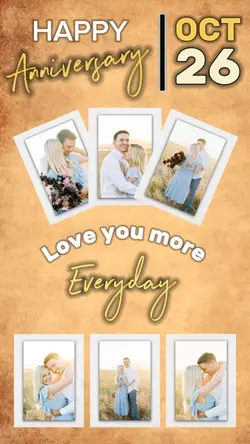 Happy anniv 26 oct