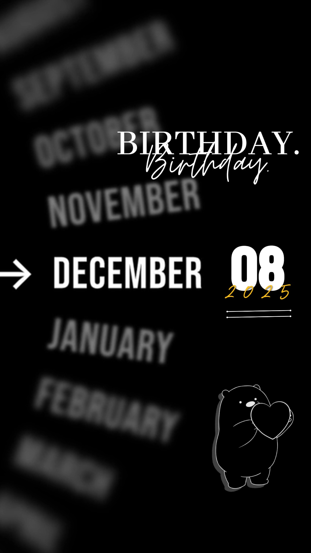 Ulang tahun 08 Desember