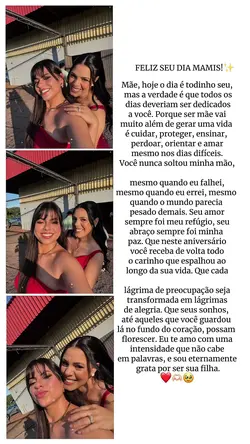 aniversário mãe