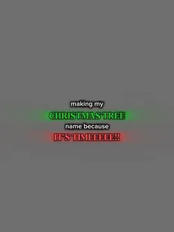 christmas tree name
