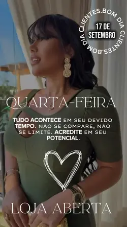 17/09 LOJA ABERTA 
